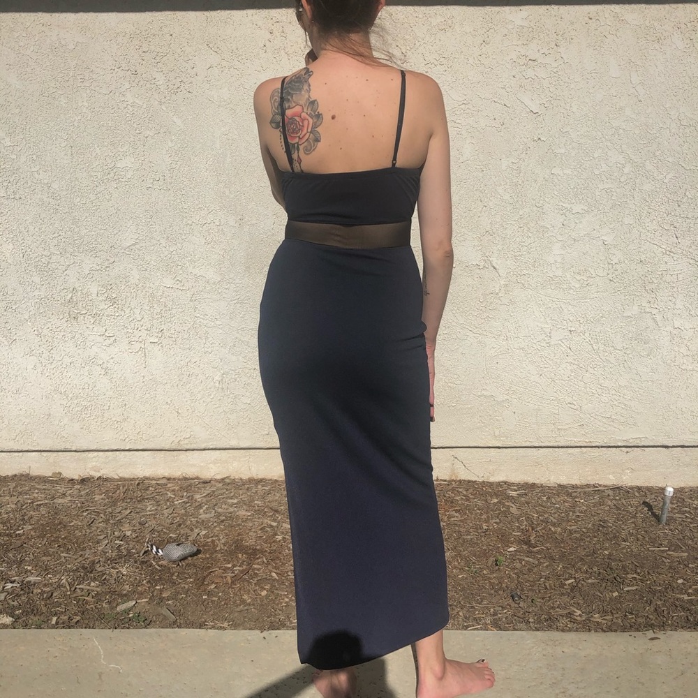 Nasty Gal Midnight Midi Dress - Picture 2 of 5